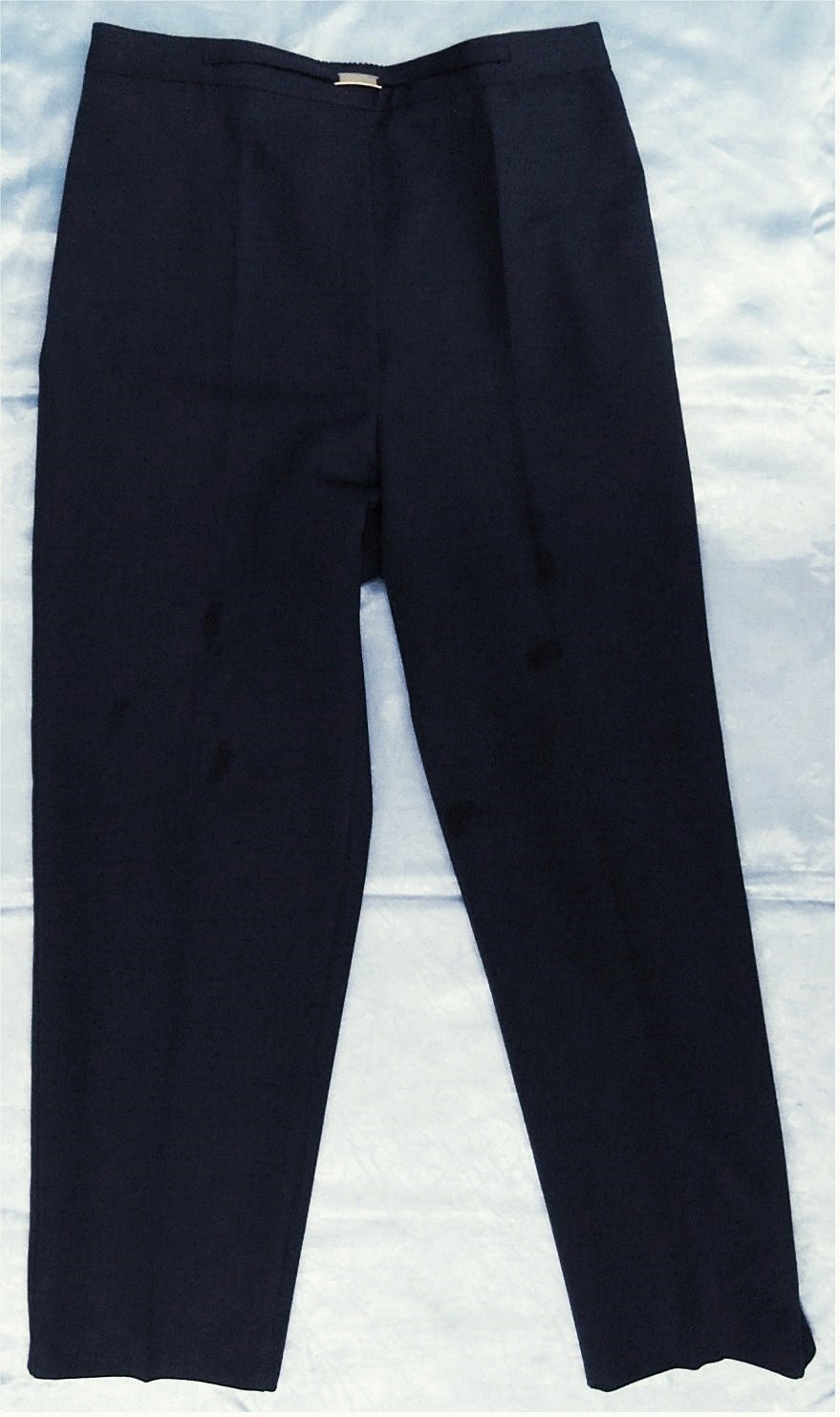 Canda / C&A  - Bundfalten-Hose dunkelblau - Größe 20