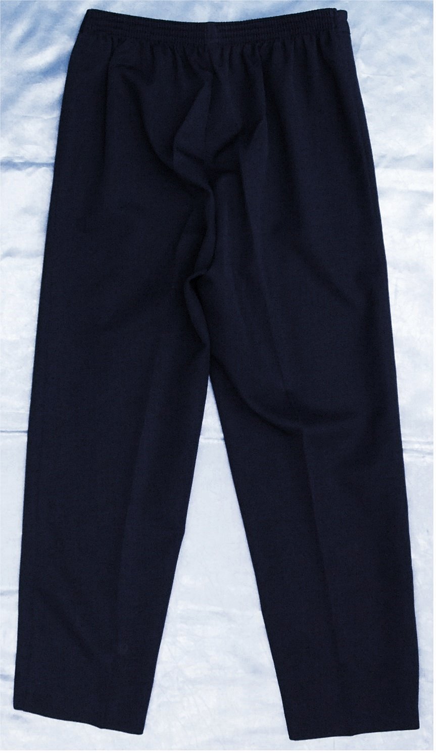 Canda / C&A  - Bundfalten-Hose dunkelblau - Größe 20