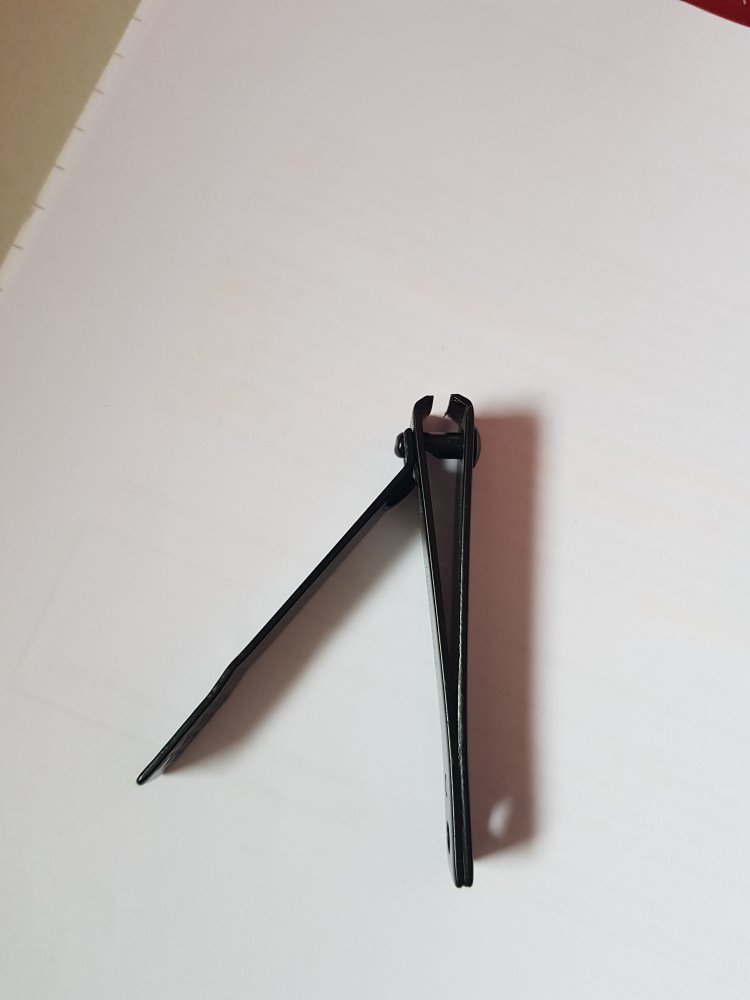 Neu nagelknipser nagelschneider Zeh Finger schwarz 