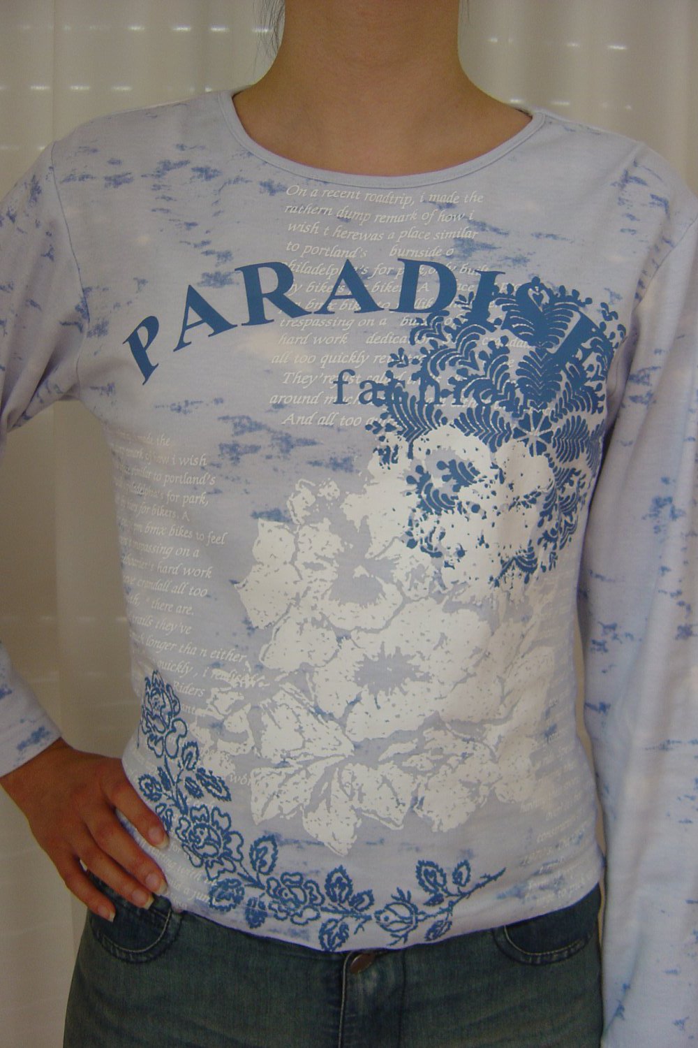 Longsleeve Shirt mit Print