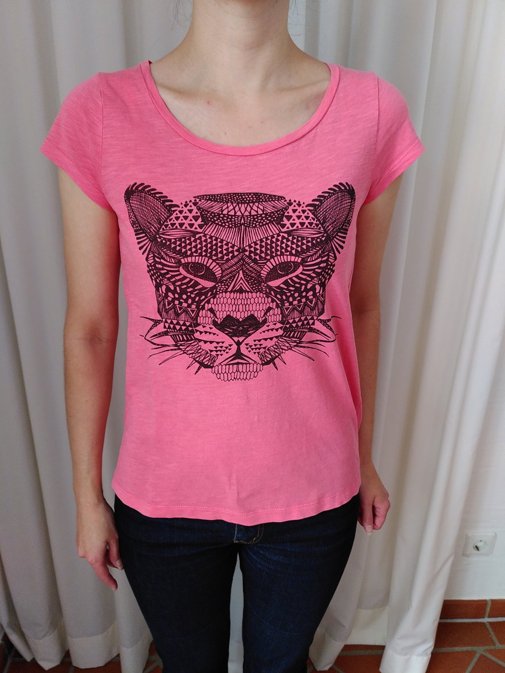 T-Shirt S.Oliver Tiger Katze