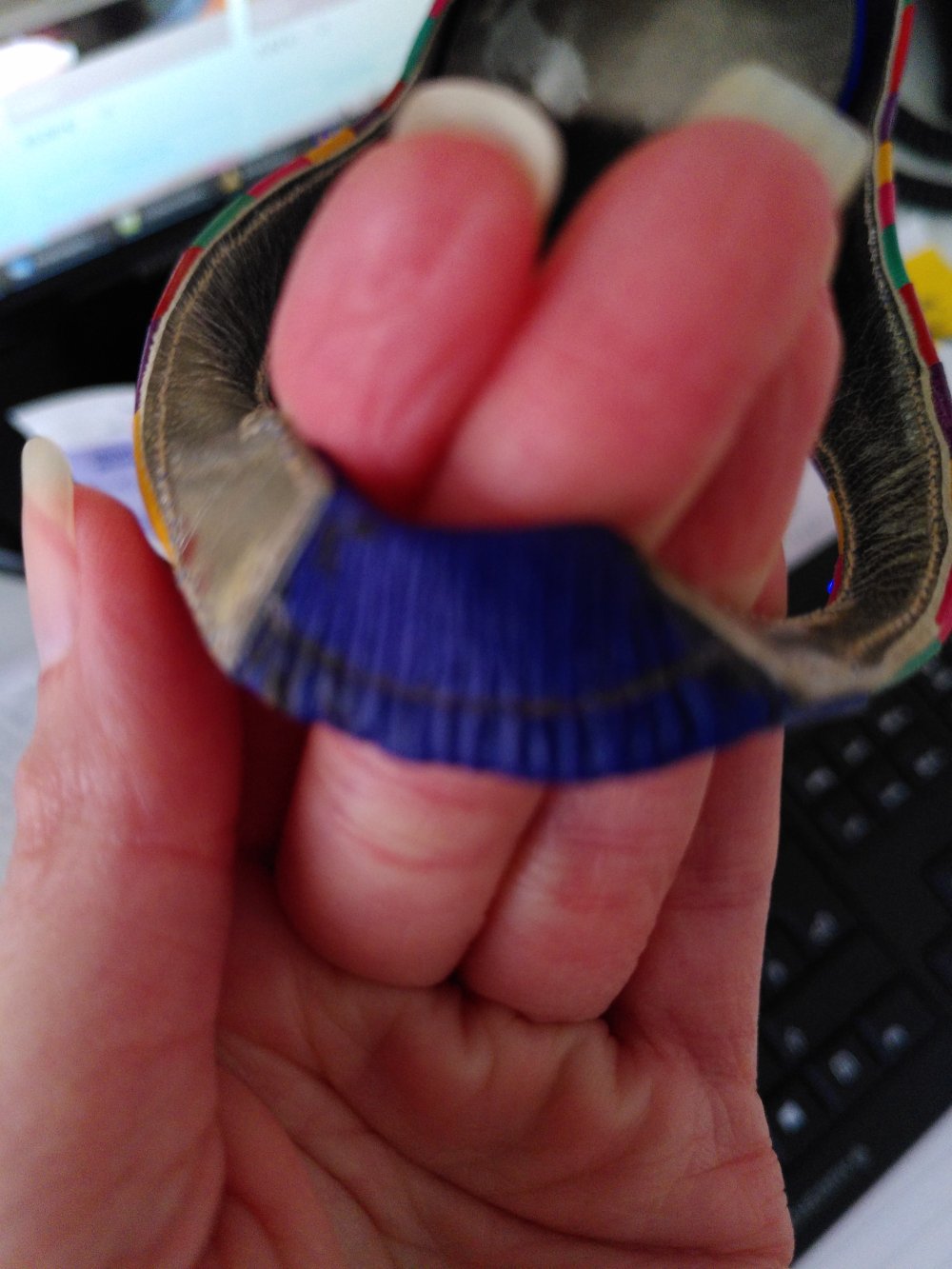 Echt vintage Peeptoes Echtleder Gr. 36/37