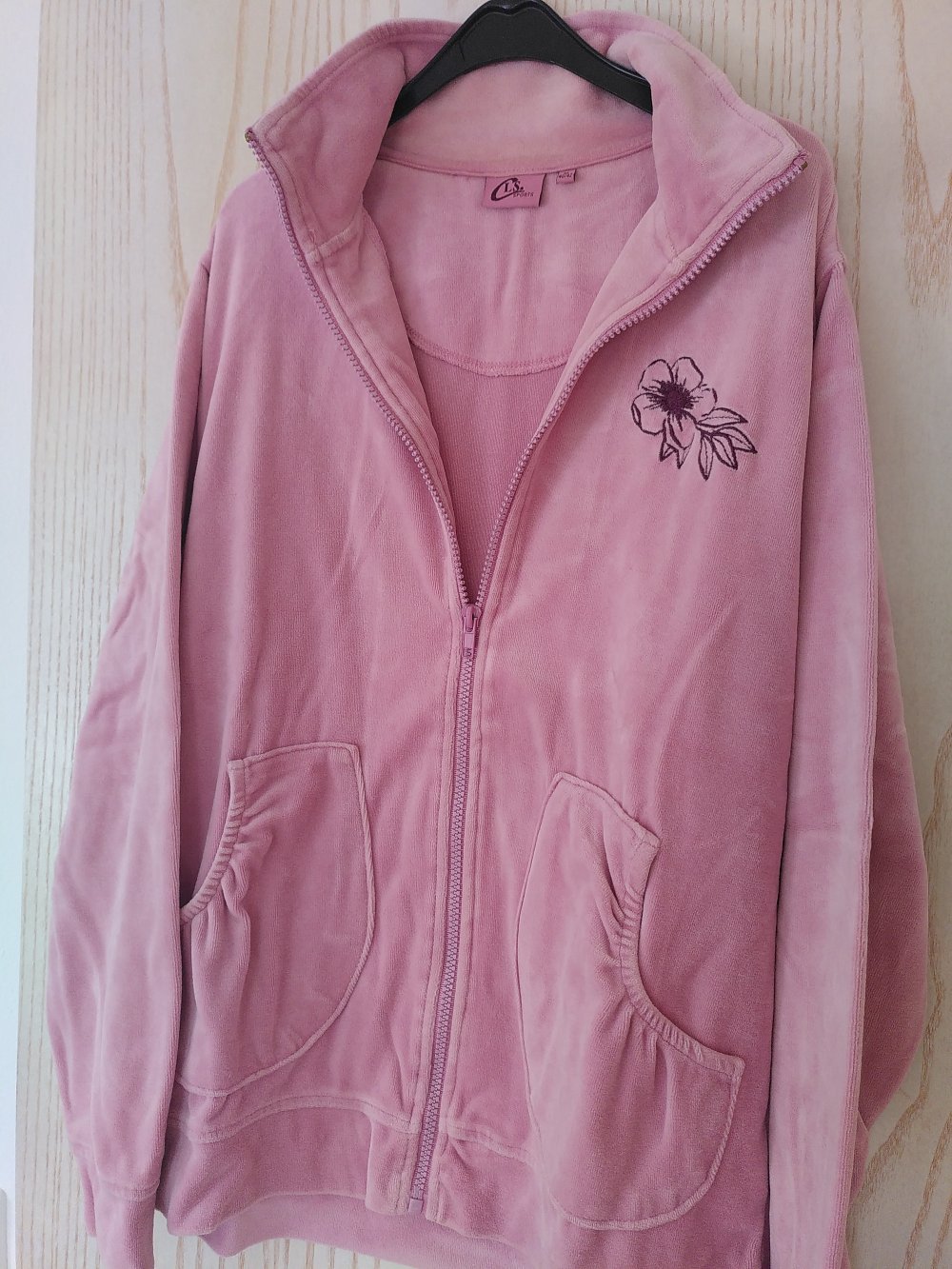 Nici-Sweatjacke mit Stickerei, Gr. M - 40/42