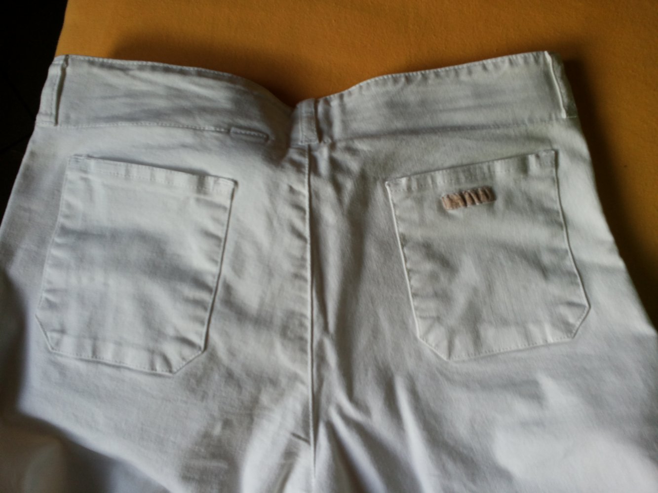 Weiße Sommerhose von Street One, Modell Alyssa superlong, stretch