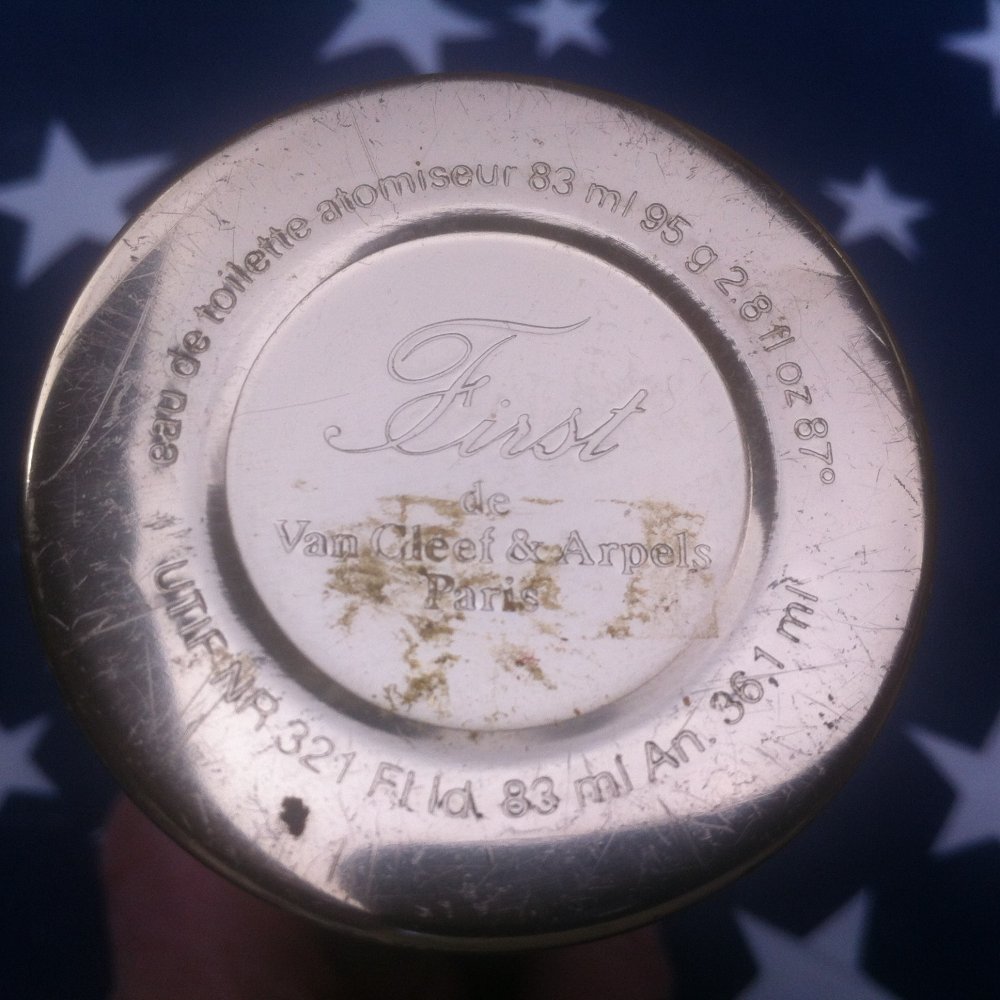 #First - Van Cleef & Arpels_PARIS , Vintageparfüm teilweise gebr. ( ca. 3/4 noch drin ) 