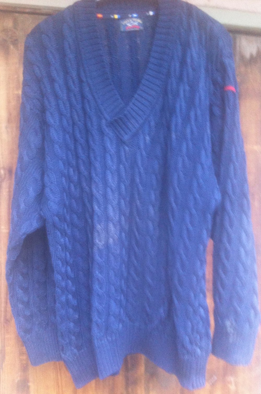 PAUL&SHARK Yachting - BW - Zopf Pullover, V-pullover XL