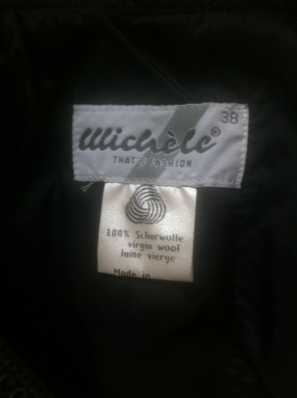 Hosenrock, pure wool, 38, -MICHELE-, neuwertig