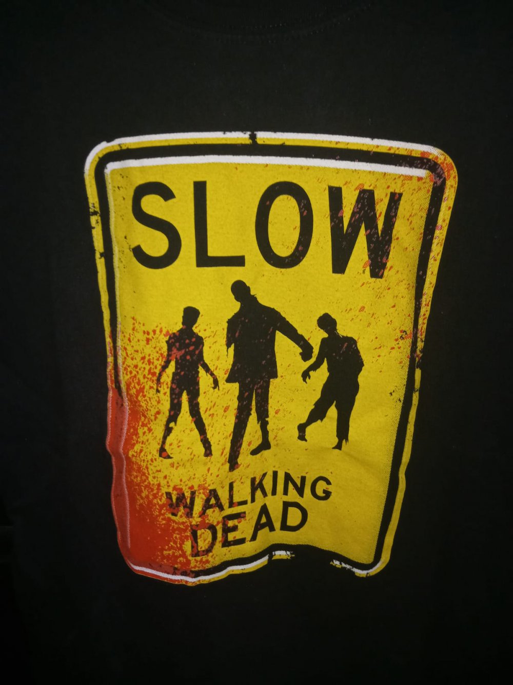 Zombie Shirt - Slow Walking Dead schwarz
