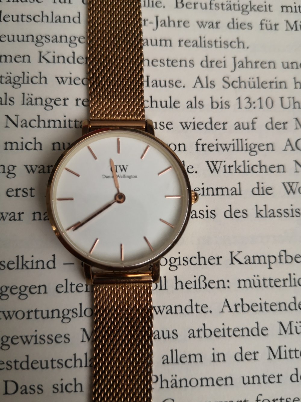 Petite Melrose Roségold Daniel wellington 