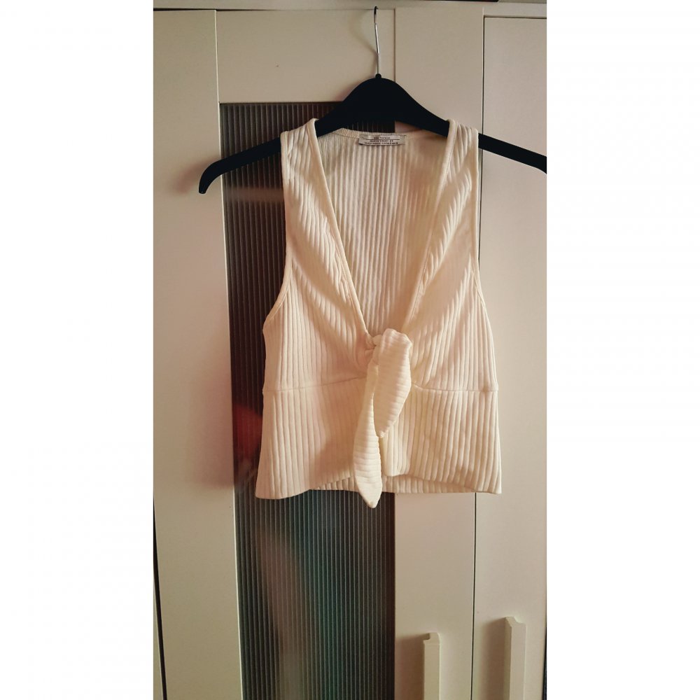 Schleifen Crop Top Zara