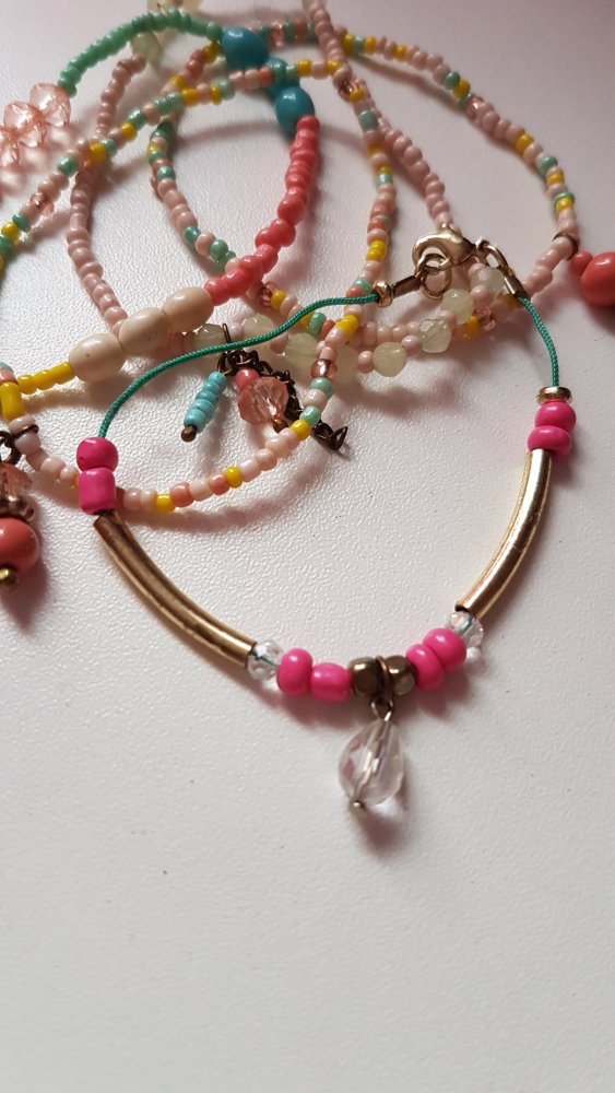 Bunte Armreifen - I am