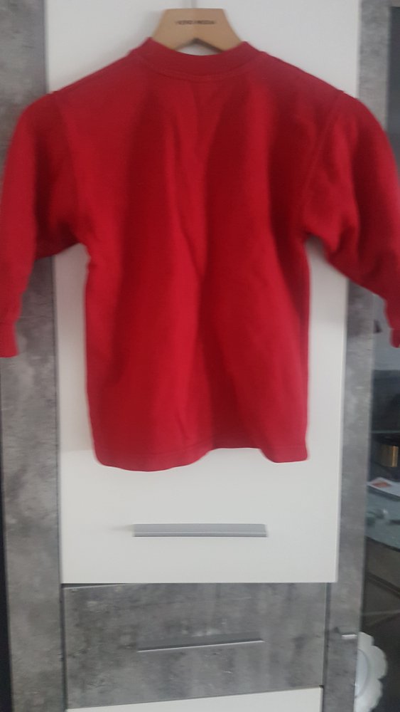 Roter Pullover 