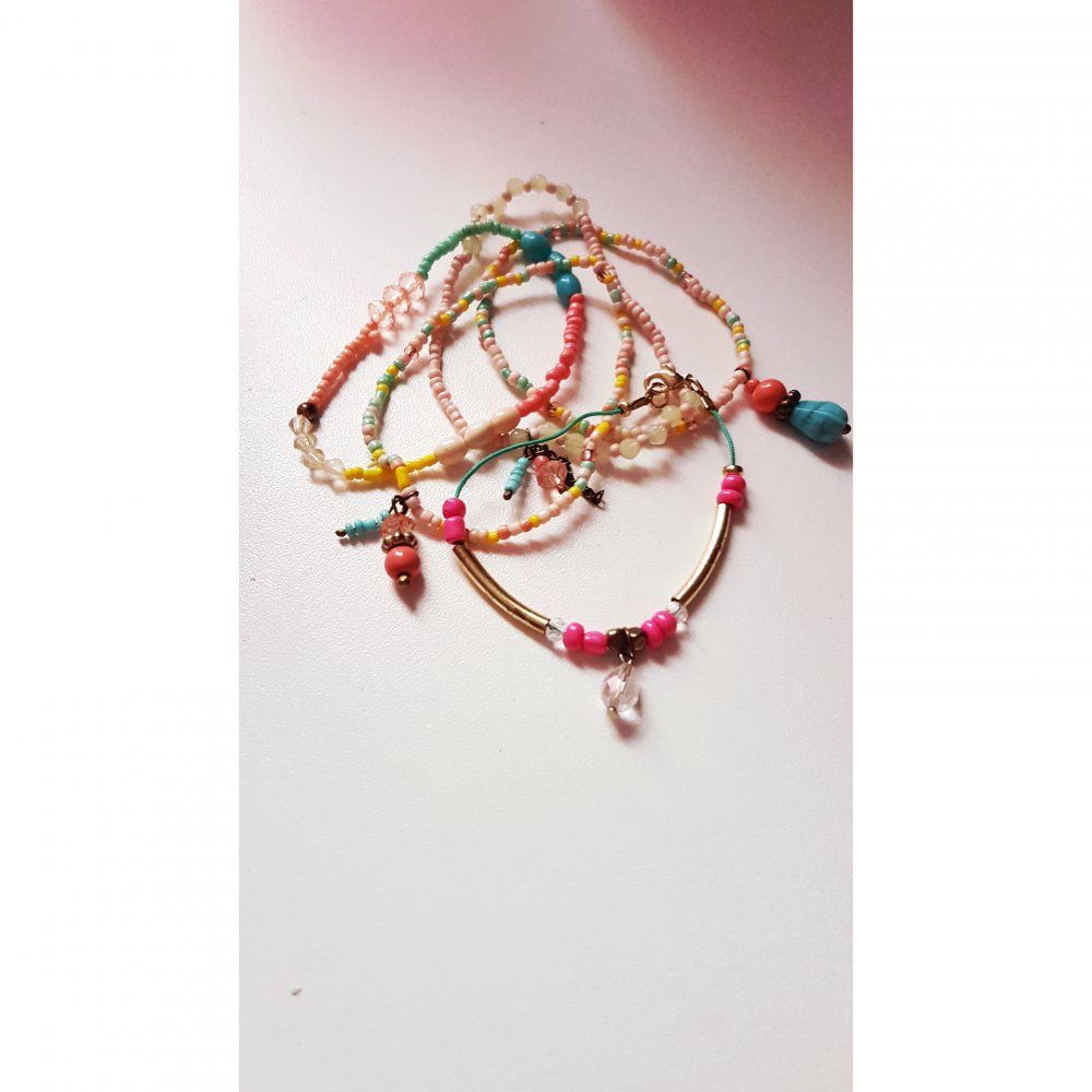 Bunte Armreifen - I am