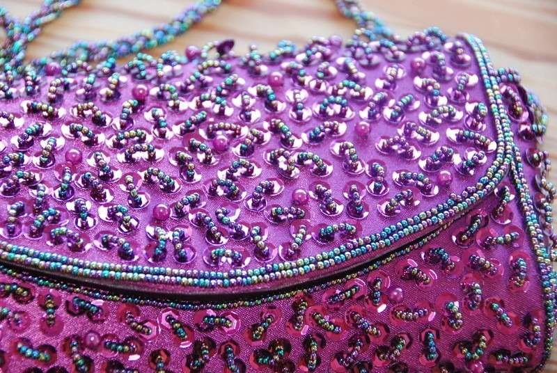 Wunderschöne Pailetten Tasche - neu