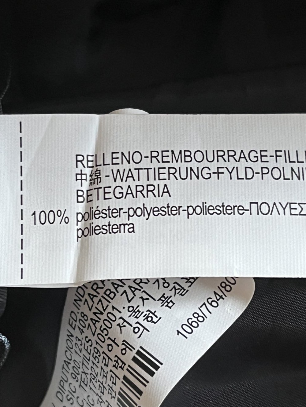 Neue ZARA Winterjacke 152 comfortemp Thermal Insulation Puffer Jacke