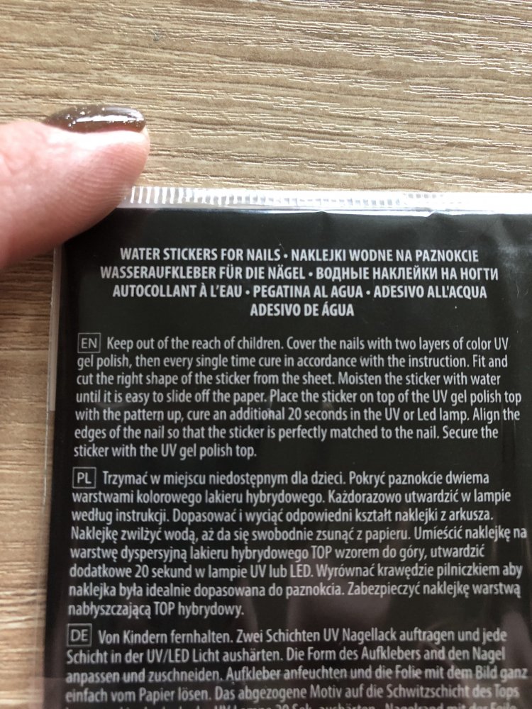 Neue NeoNail Water Sticker Silber Weihnachten Winter OVP