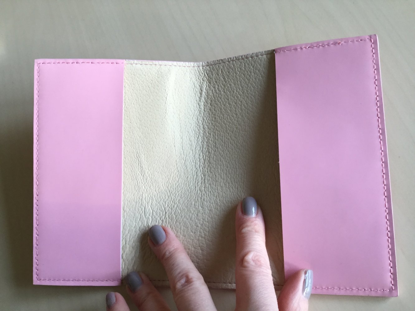 Original Tiffany & Co. Passhülle Passport Cover Lackleder New York 5th Avenue