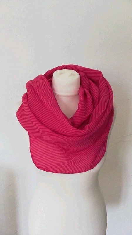 Pinker Baumwollschal dünn Tuch Schal