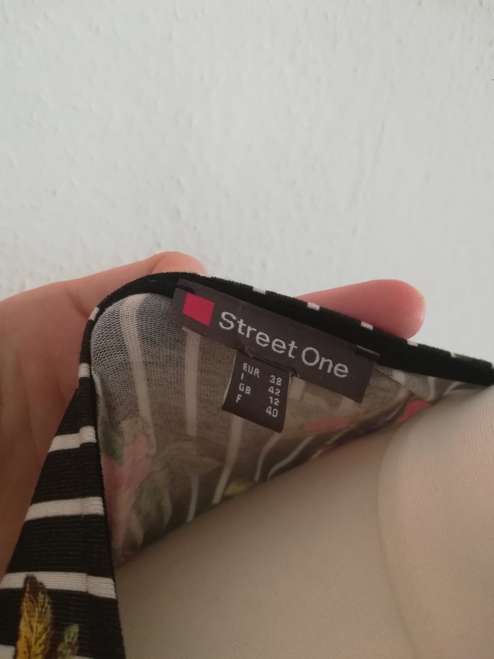 Street One FLORAL Print Bluse Gr. 38