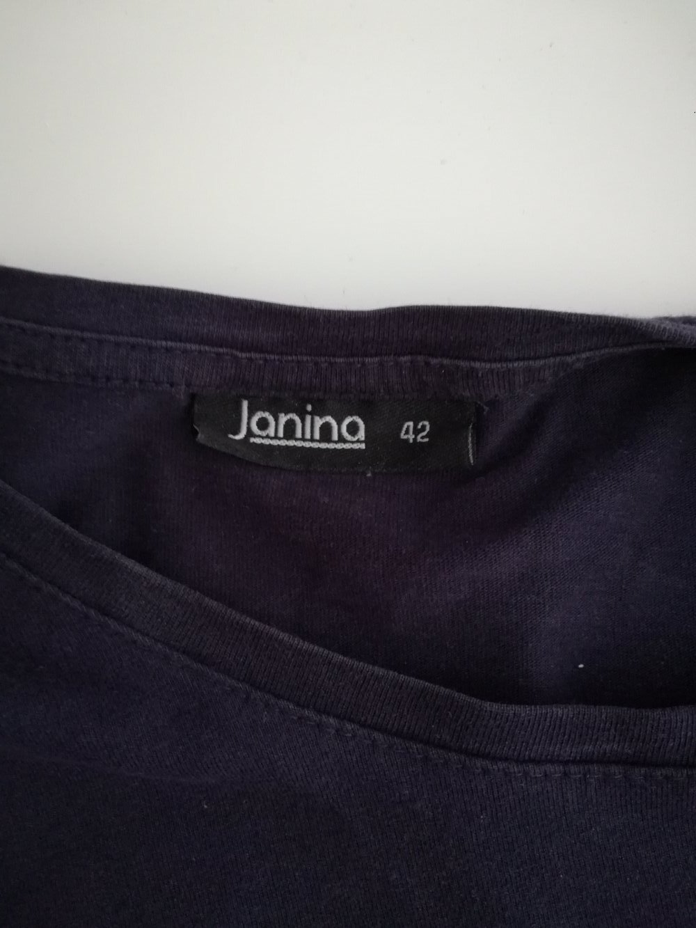 3/4-Arm basic Oberteil Dunkelblau Gr. 42