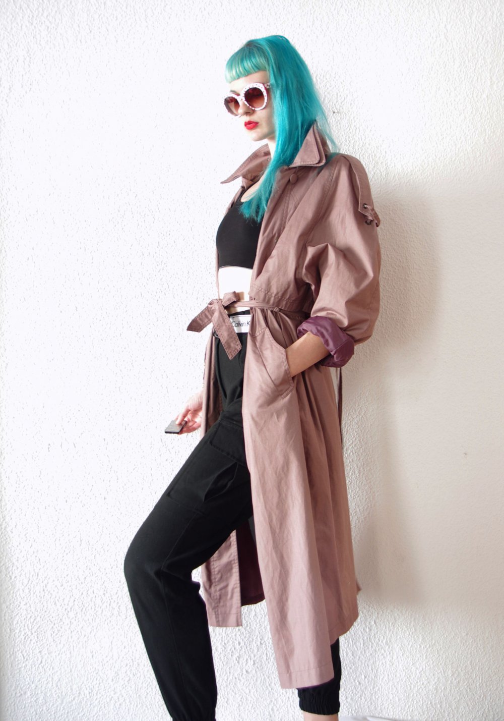 Eleganter langer vintage Mantel Gr. M Pirat Festival Gothic retro Duster