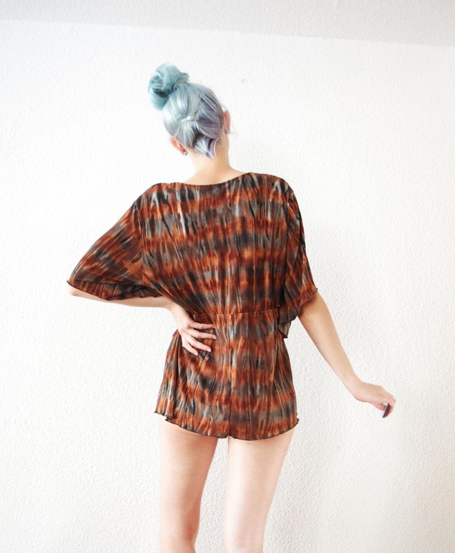 Goaelfen Batik Kleid (NP:90€) Gr. L M S oversized bestickt Hippie Lagenlook