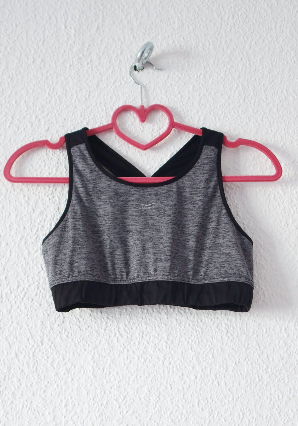 Shiny Venice Beach Logo Track Crop Top Gr. M S 36 38 Rave Bustier Technobarbie Festival y2k bratz