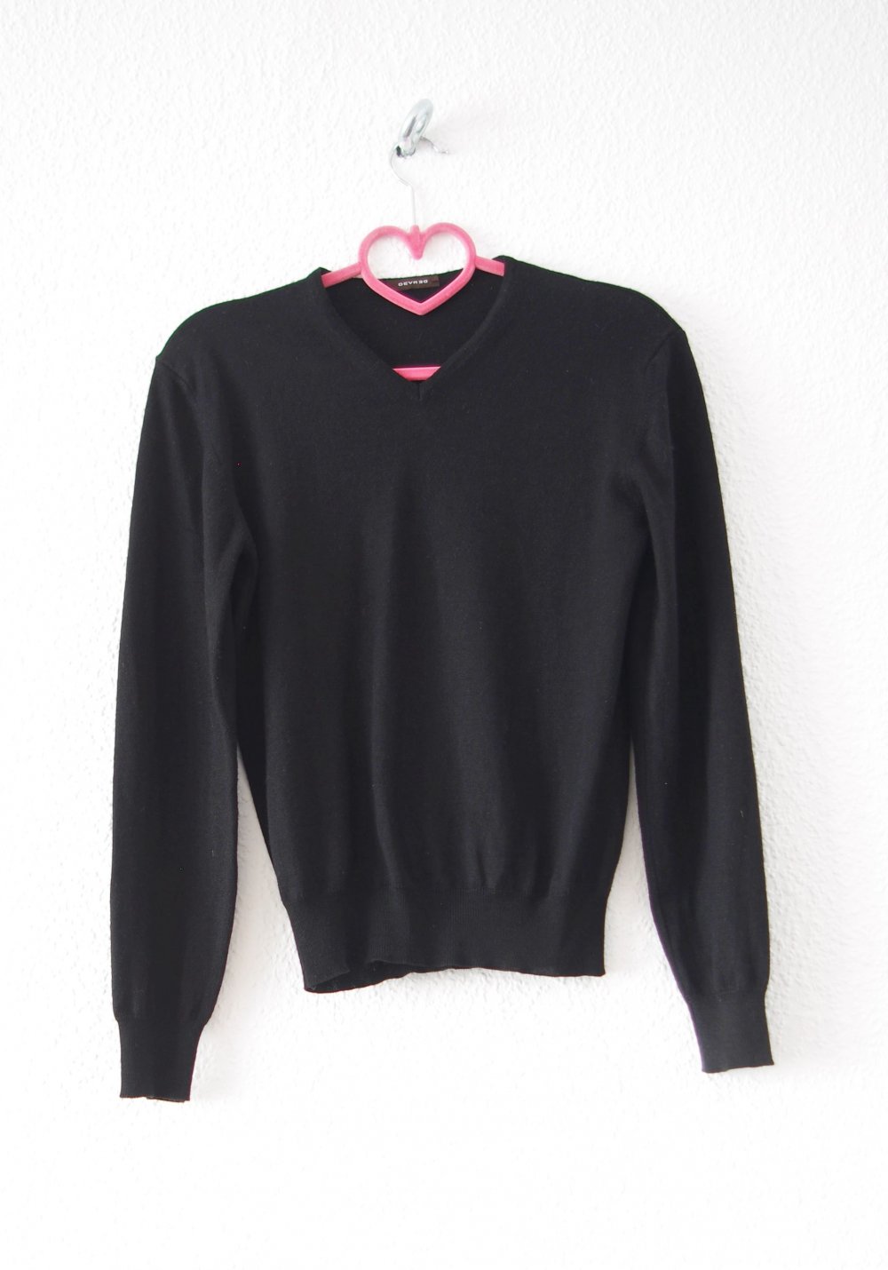 Superweicher Bomber Pullover Gr. M S schwarz Merino elegant Technobarbie Festival y2k 90er
