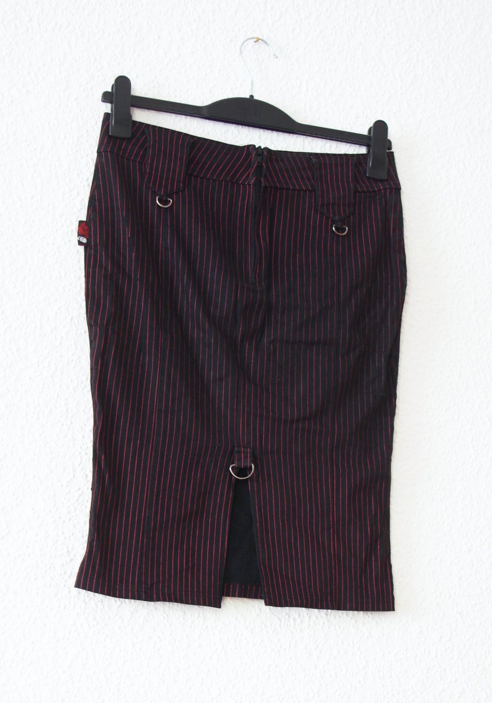 Retro Pencilskirt Gr. XS S Living Deal Souls Gothic Festival Technopinup