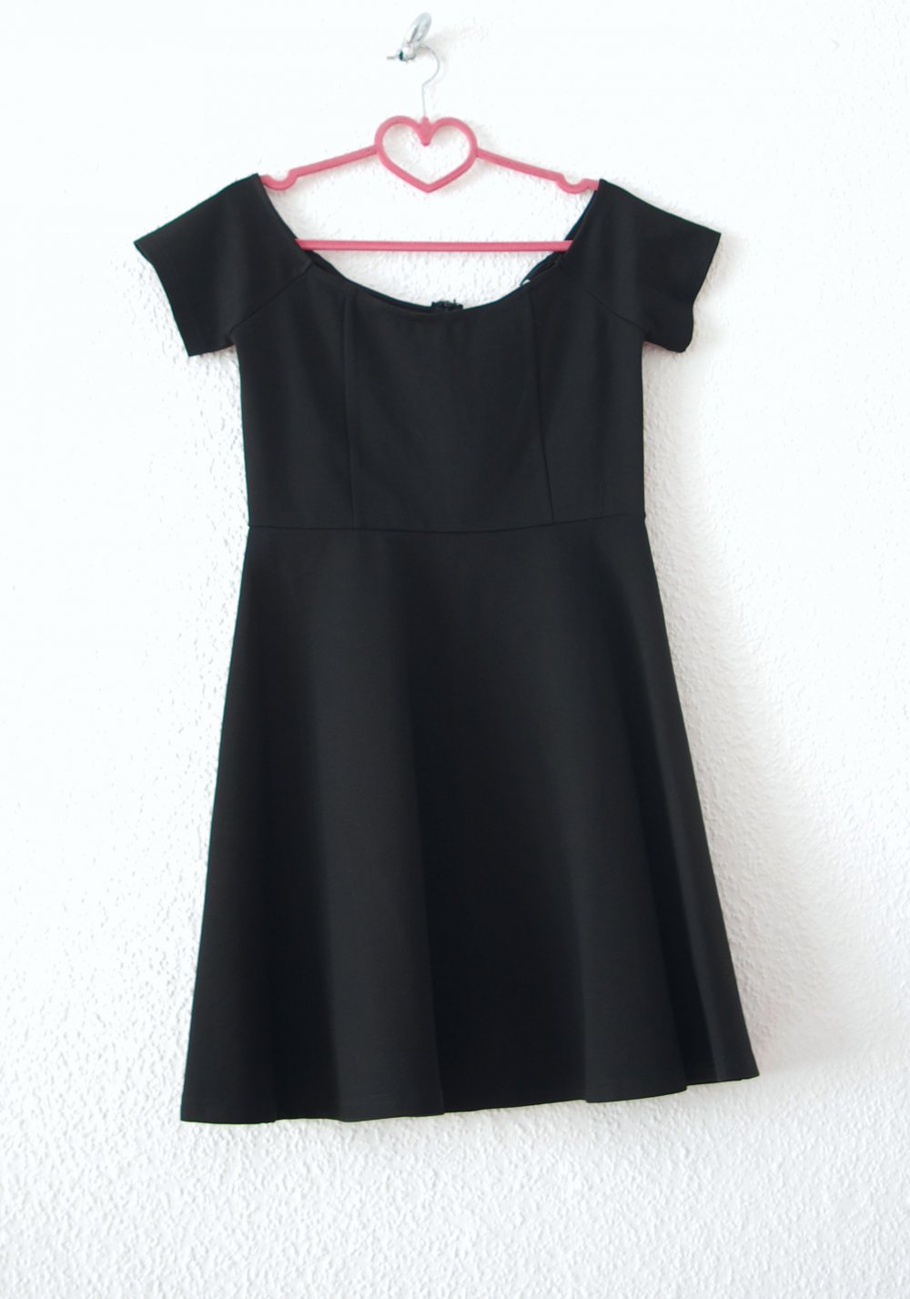 Schulterfreies Pinup Kleid (NP:100€) Gr. 38 40 M Parisienne Datenight Prom Tellerrock circle retro