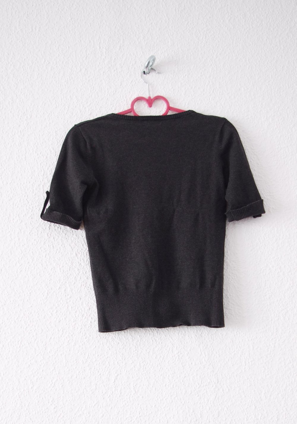 Süßes gestricktes Kurzarmshirt Gr. S M 36 38 Supré retro Pinup Lolita