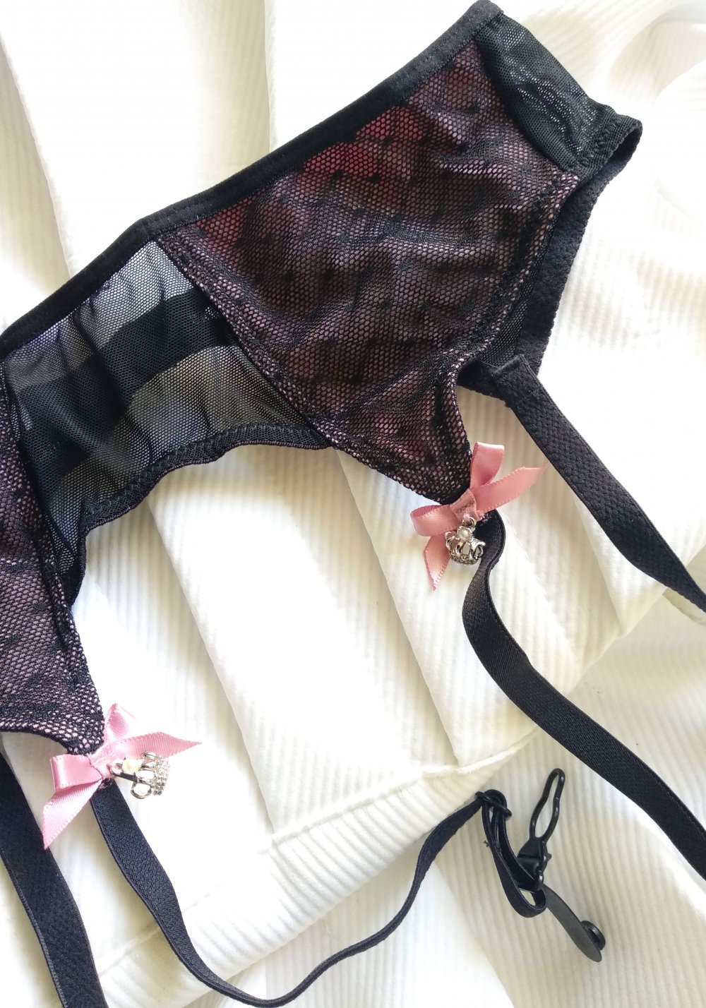 Retro Pinup Strumpfhalten Gr. S Strapshalter Datenight Technoelfe Goth bratz Mesh