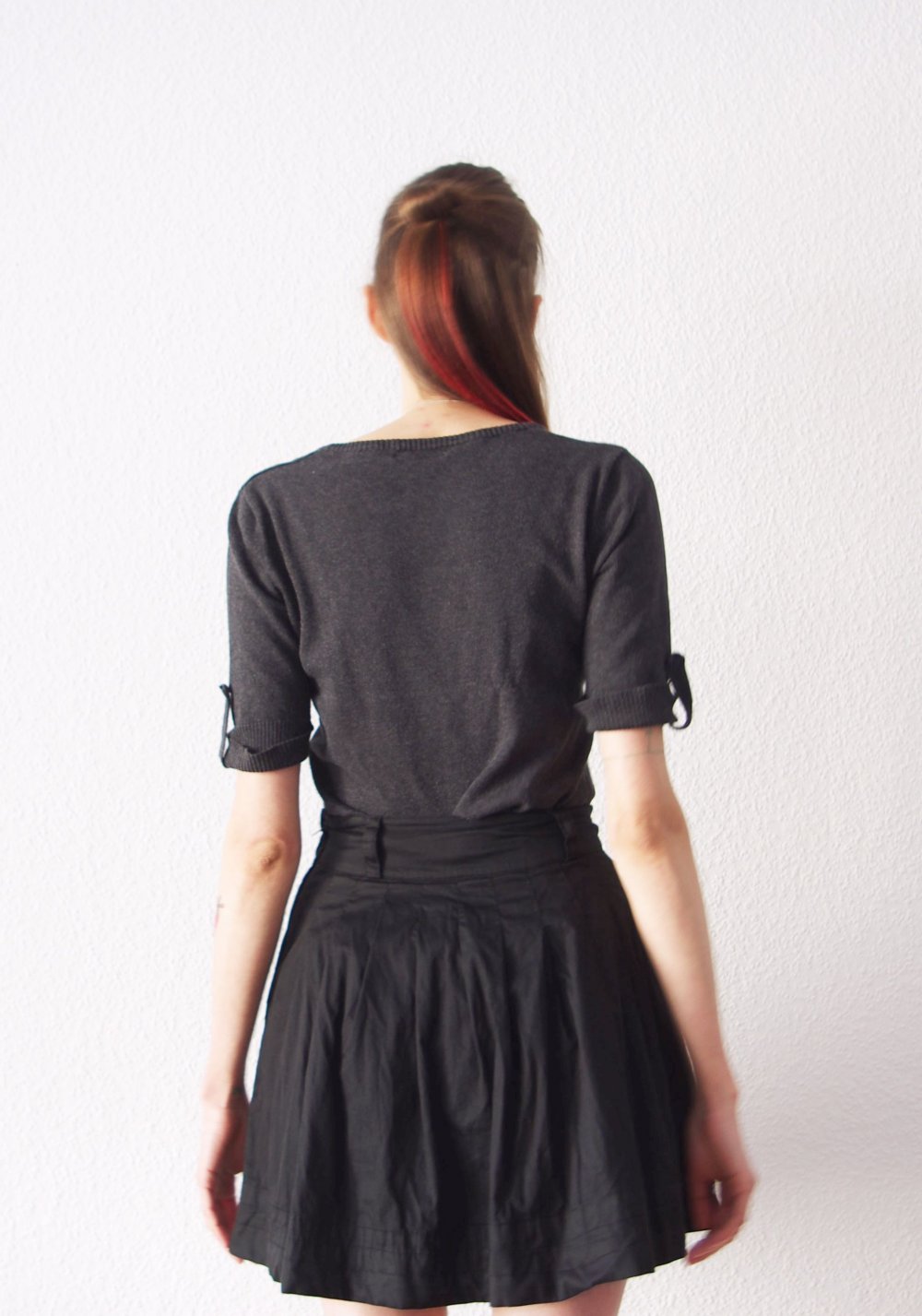 Süßes gestricktes Kurzarmshirt Gr. S M 36 38 Supré retro Pinup Lolita