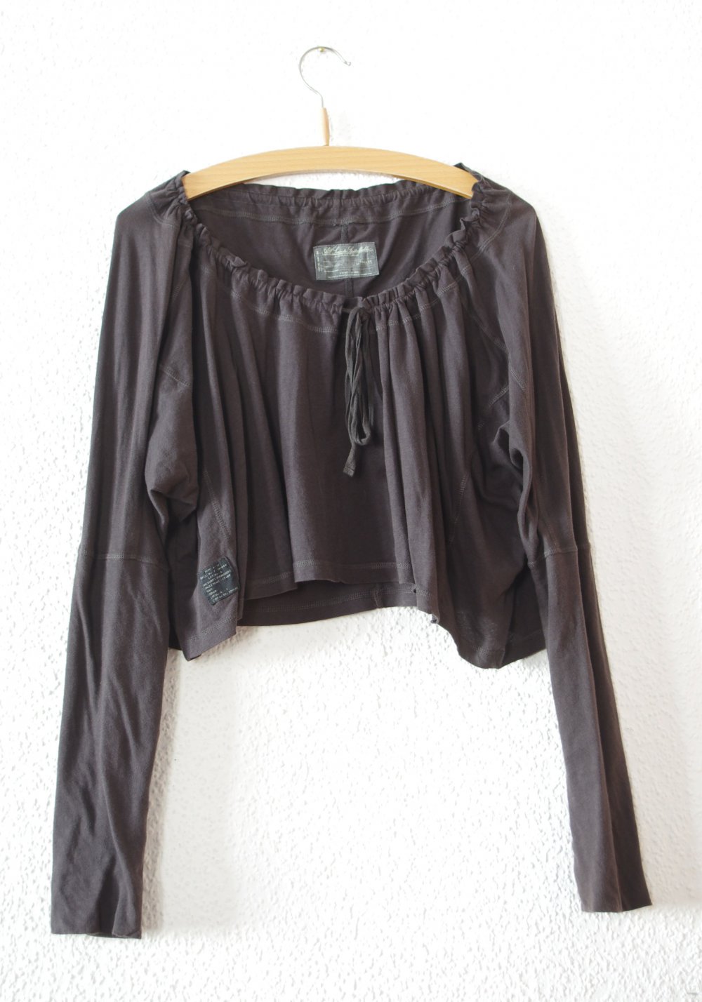 Postapokalyptisches All Saints Crop Top Gr. M Technoelfe y2k GOA Hippie Festival