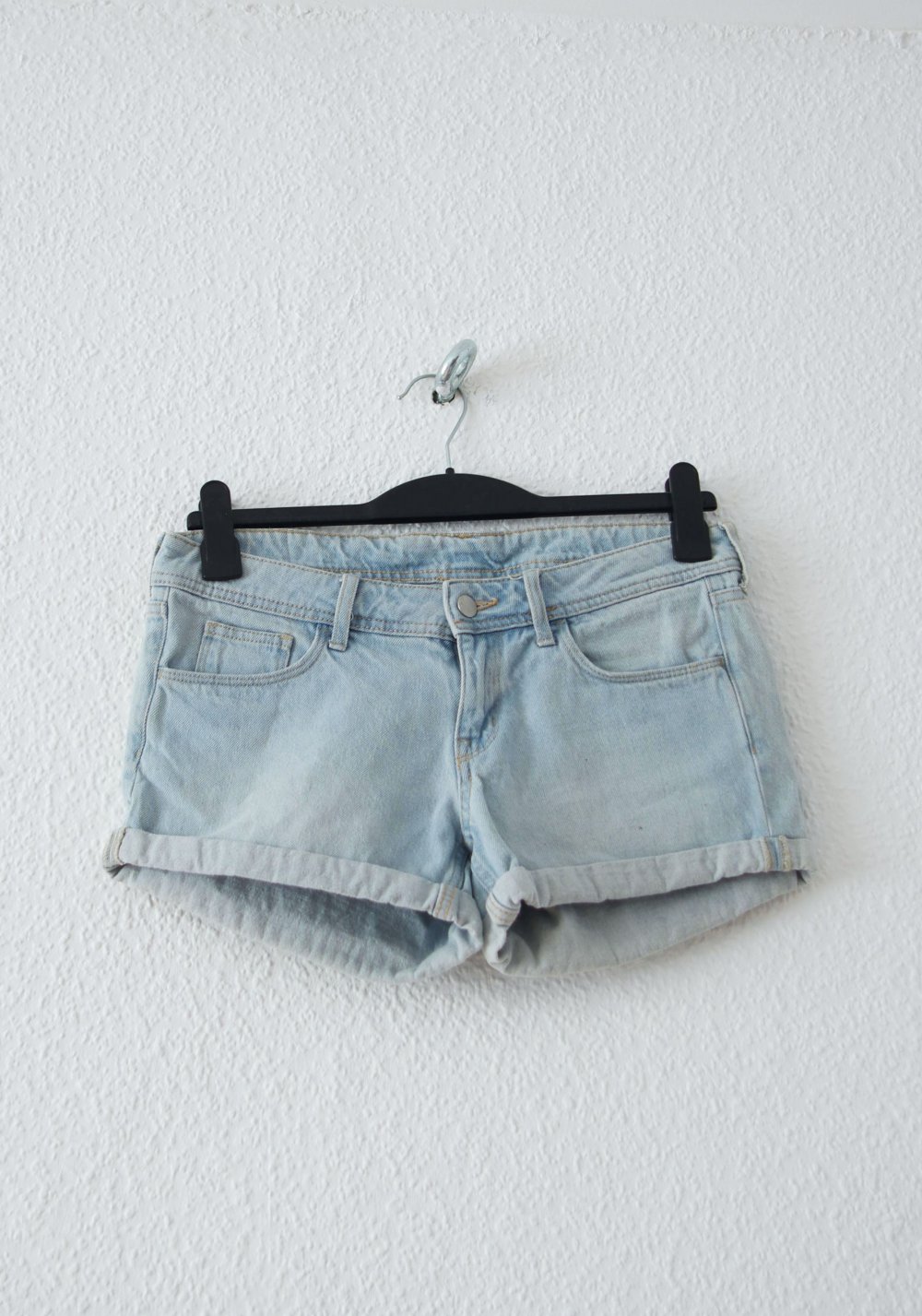 High waisted Shorts and backless top