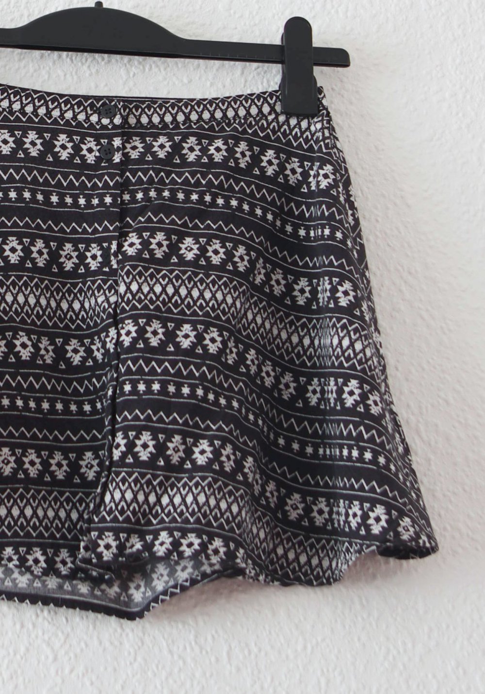 Gemusterter highwaist Minirock Gr. 36 S Technoelfe Pinup retro Schoolgirl y2k