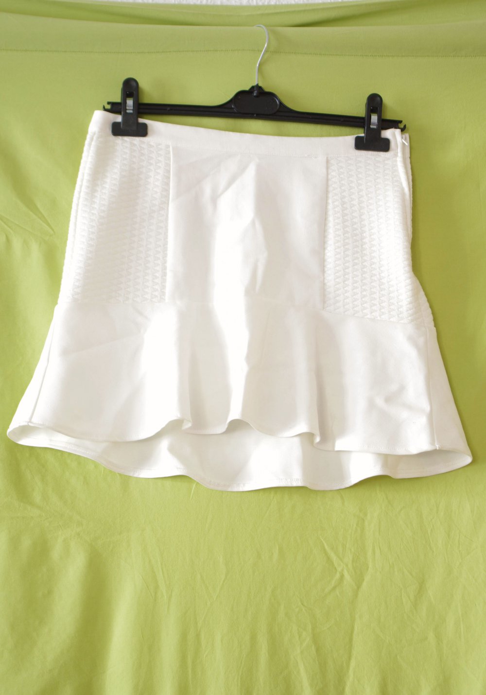 Cooler Minirock Volant Gr. M 38 Noisy May Pinup retro elegant Datenight Technobarbie