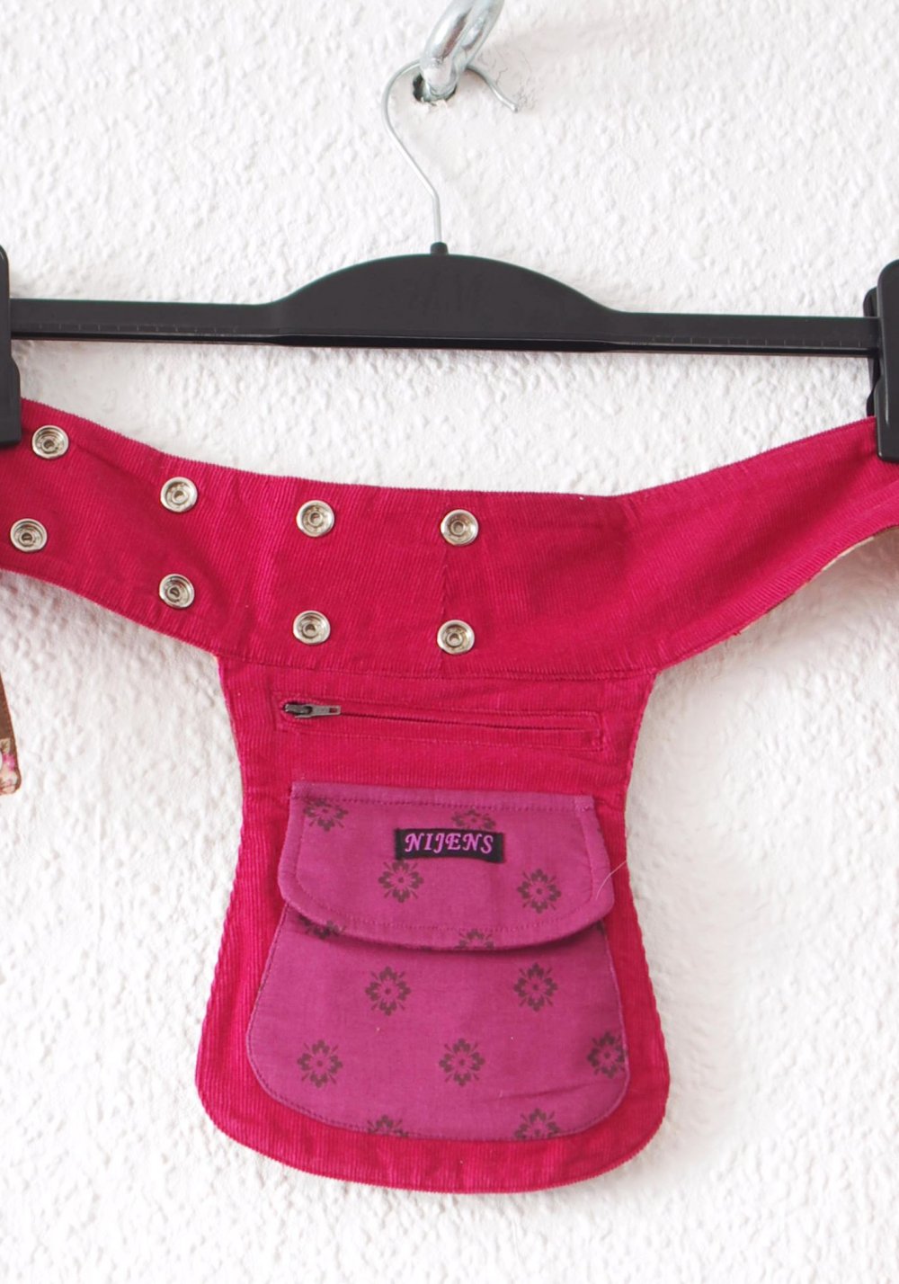 Ausgefallene Festival Hüfttasche Bauchtasche Hippie Goaelfe Gürtel Blumen flower power