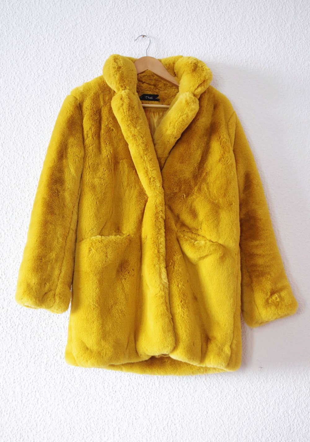 Traumhafter Plüschmantel Nasty Gal Gr. S 36 38 Fake Fur Festival Techno y2k