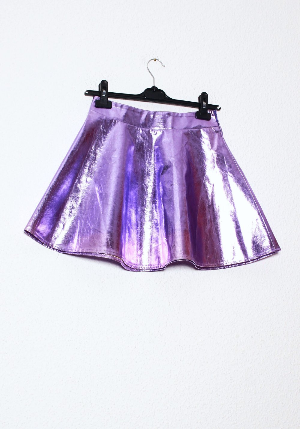 Shiny metallic Lackrock Gr. S 36 38 Lack Rehab Dollskill Festival Technobarbie y2k bratz
