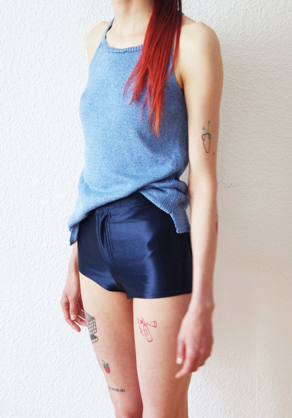 Weiches Cutout Stricktop Gr. S 36 34 Massimo Dutti Technobarbie Festival y2k