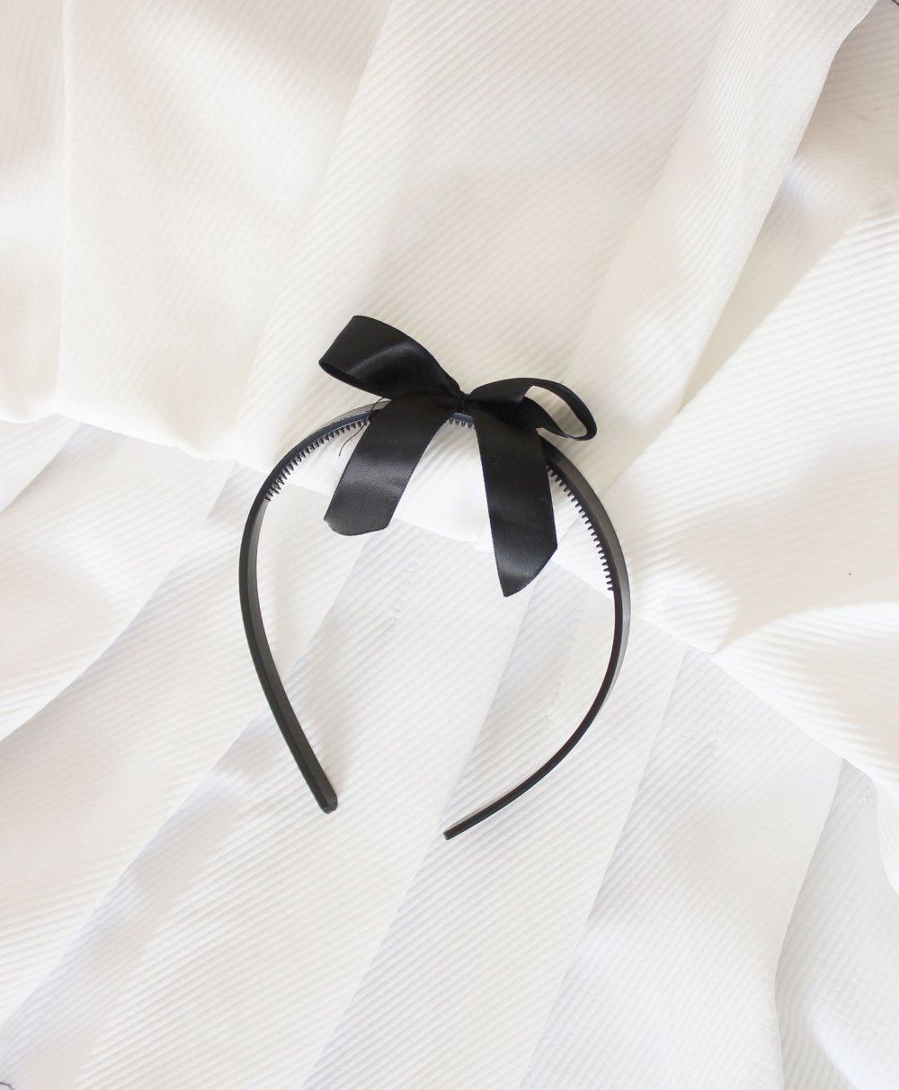 Zarter schwarzer Haarreif große Schleife Nasty Gal Festival Dollskill Minnie Mouse