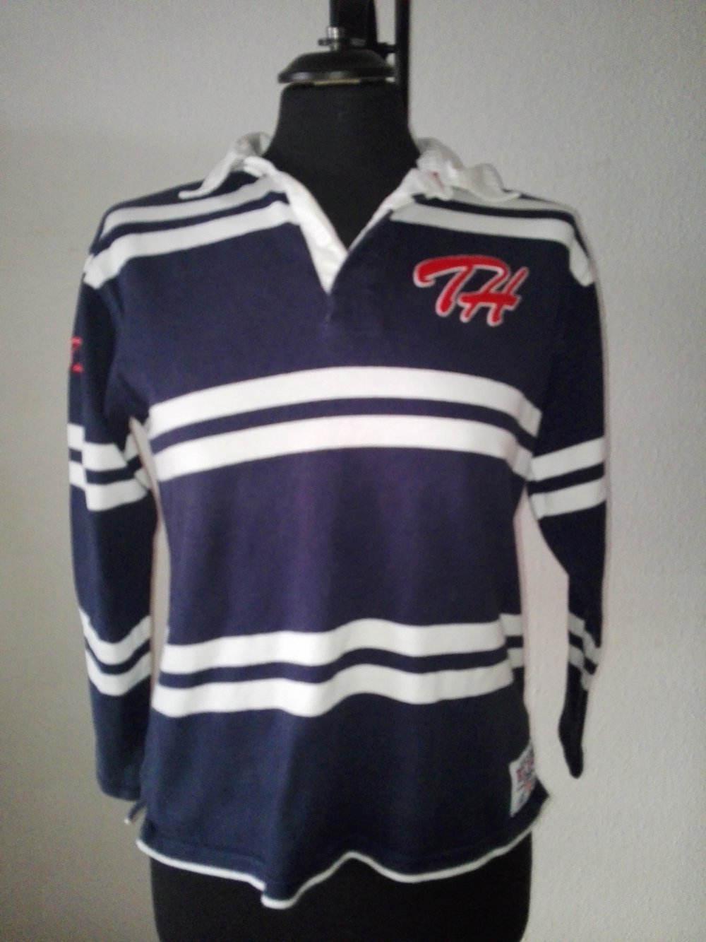 Tommy Hilfinger  Langarm Polo Shirt Gr. 14 L