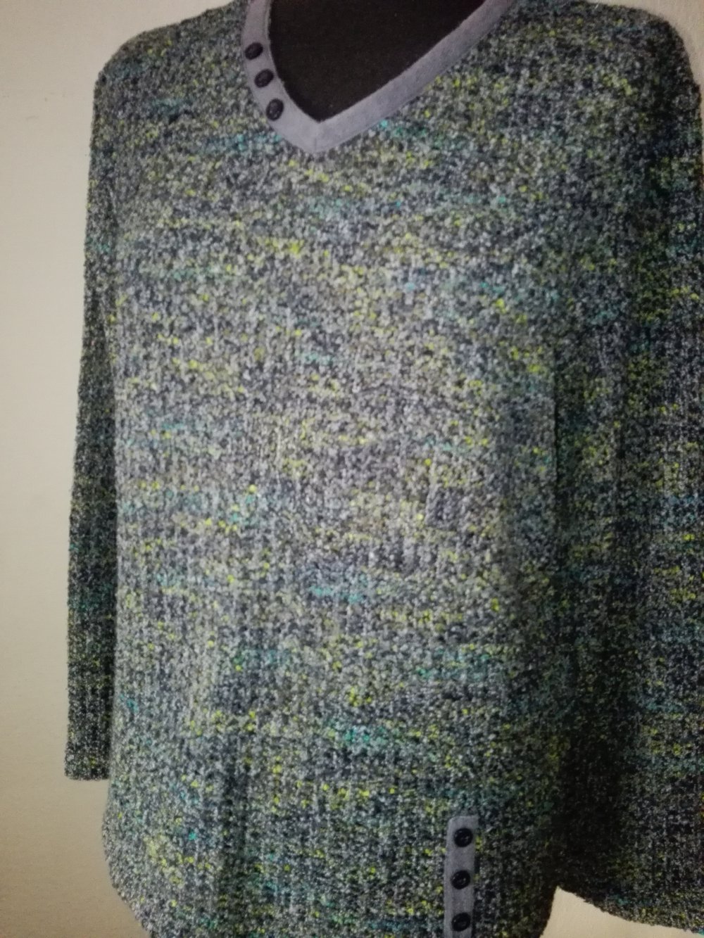 Damen  Vintage Strick Pullover Pulli Größe M