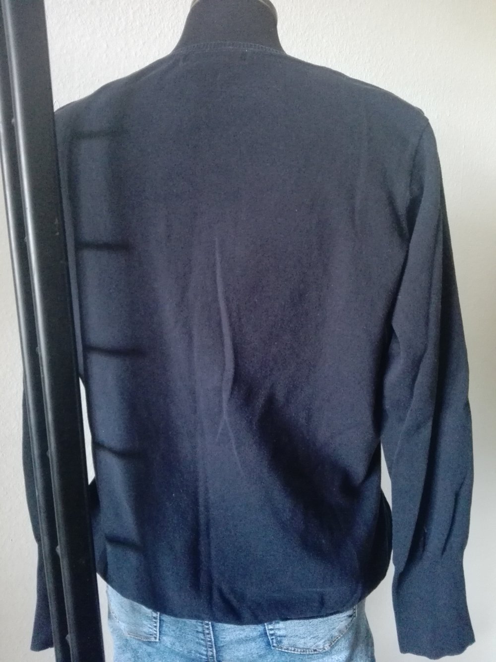 Fein Strick Pullover Pulli Größe XL Schwarz, 