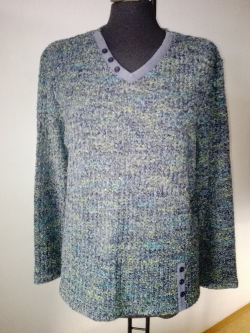 Damen  Vintage Strick Pullover Pulli Größe M