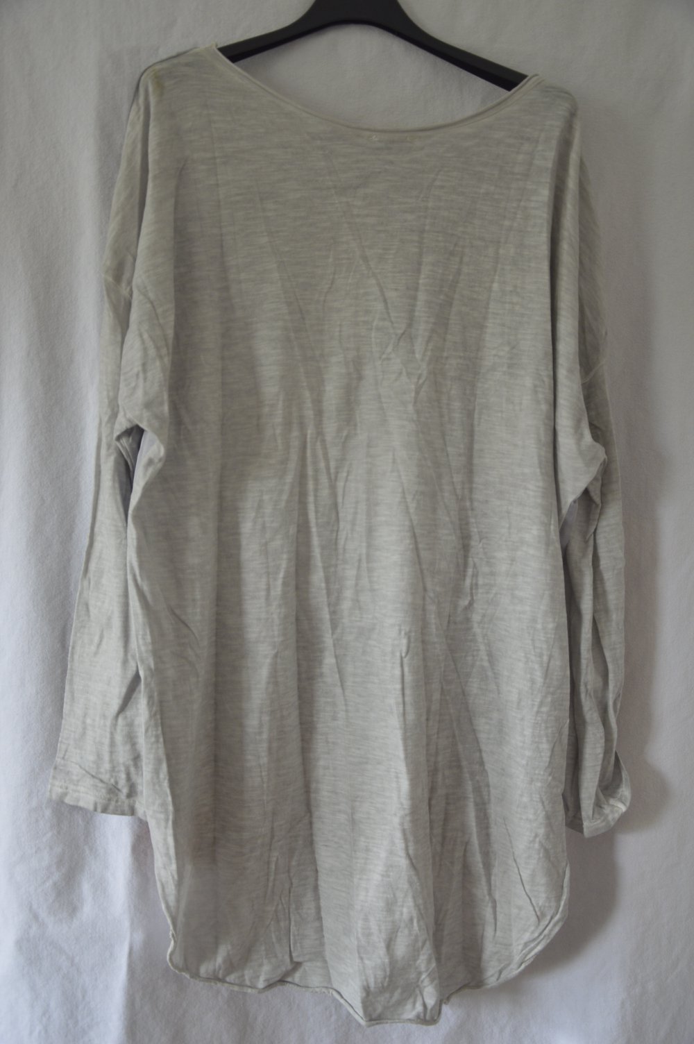 grau-buntes Shirt von be inn, made in Italy