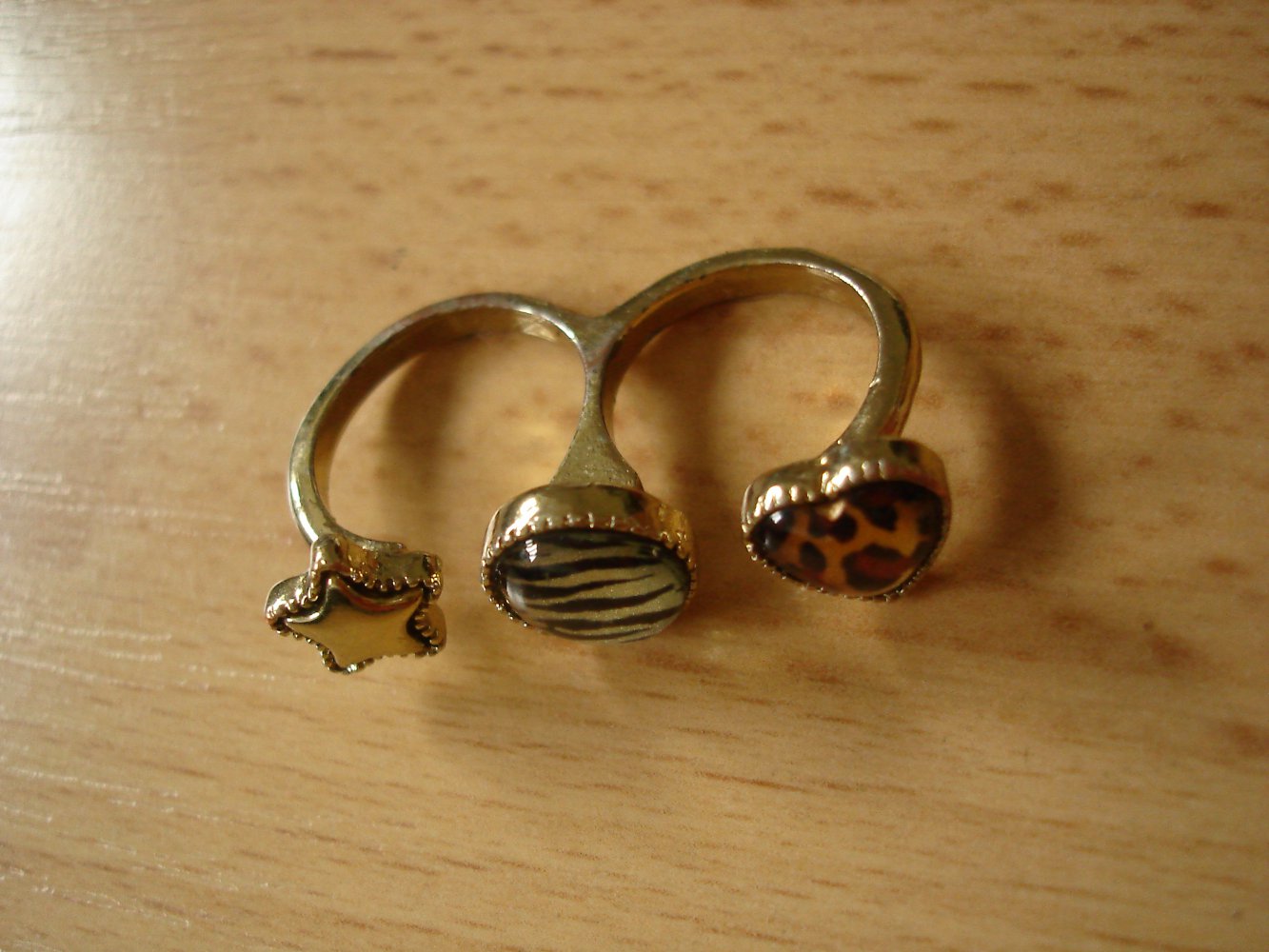 Ring, Dreierring, Drei Fingerring, Rockabilly, Rock'N'Roll, Punk