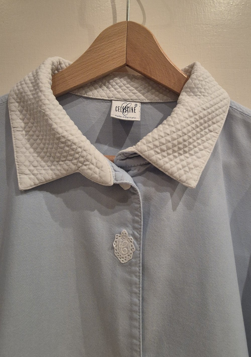 Celestine Schlafanzug Pyjama blau