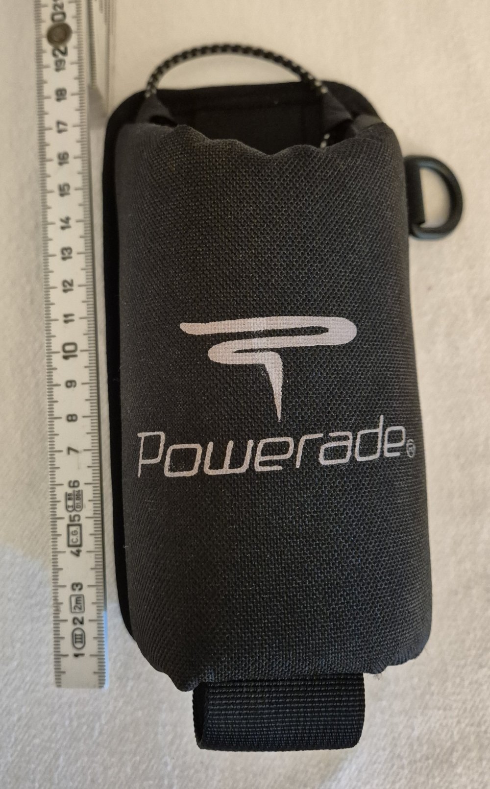 Powerade Flaschenhalter für Gürtel schwarz